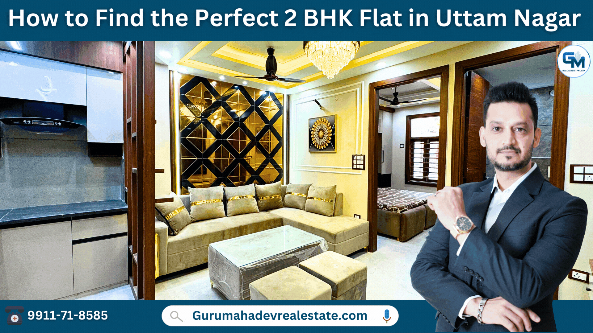 How to Find the Perfect 2 BHK Flat in Uttam Nagar, Delhi