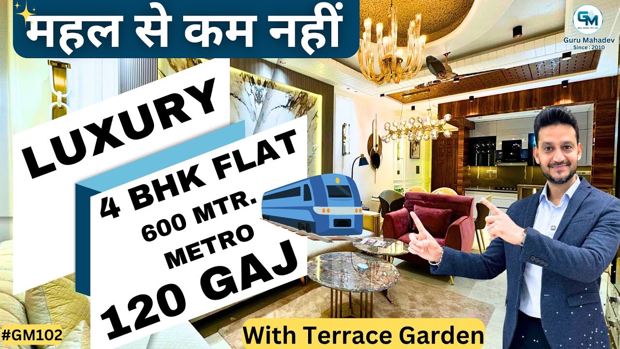 Secure and Spacious 4 BHK Flats in Uttam Nagar for Sale