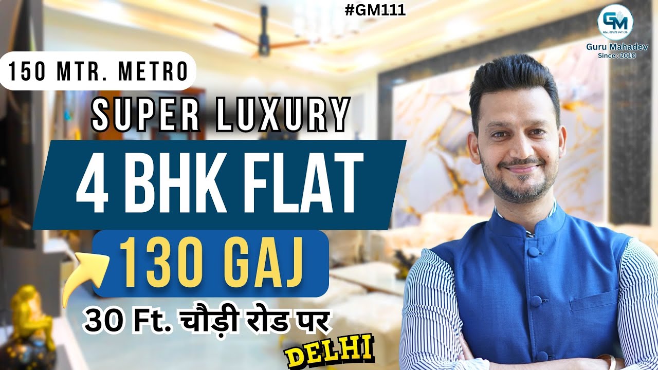 4 BHK Flat in Dwarka – High-End Features & Great Location