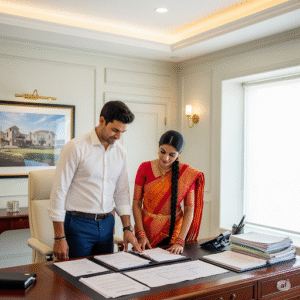 BHK flat in Dwarka Mor