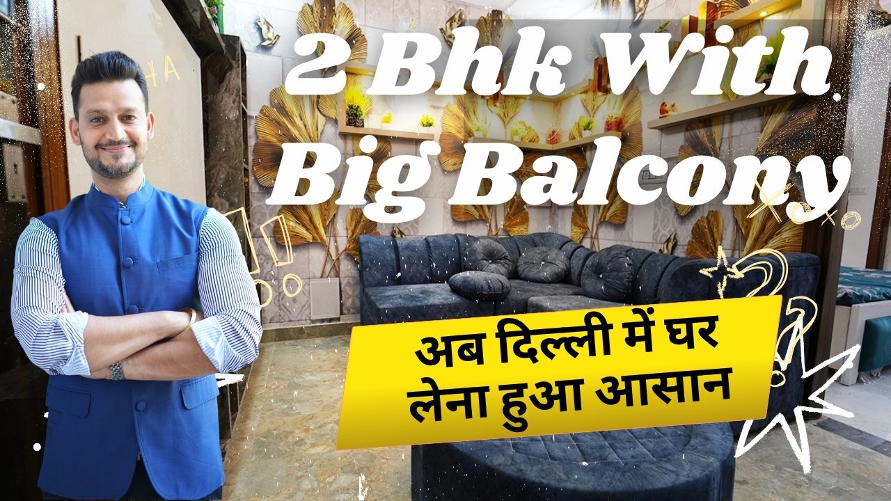🏡 Corner 2 BHK Flat with Balcony near Mohan Garden – Your Peaceful Home in West Delhi