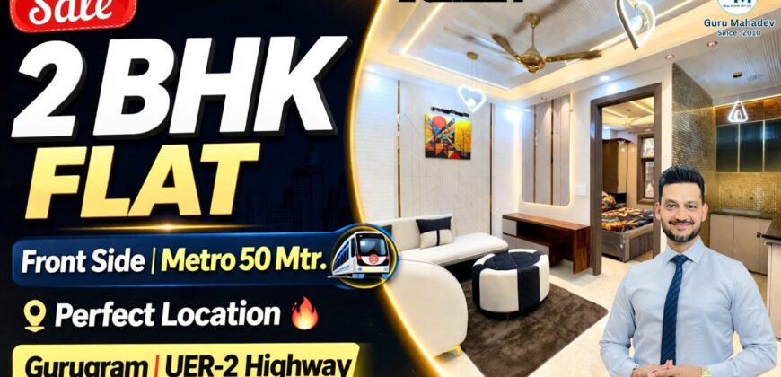 2 BHK Flat in Rana Ji Enclave | Near Nangli Metro | 2 BHK Flat Under 40 Lakh for Sale