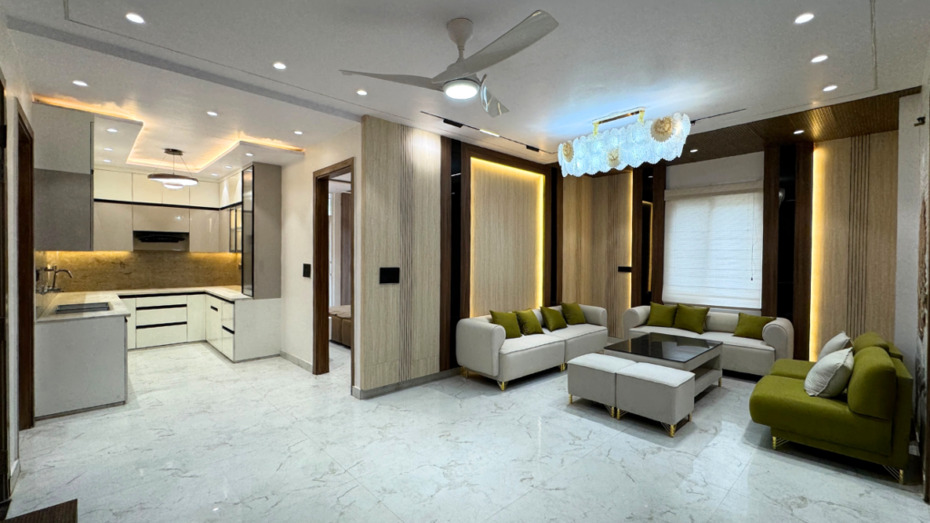 Front Side L-Type 4BHK Flat