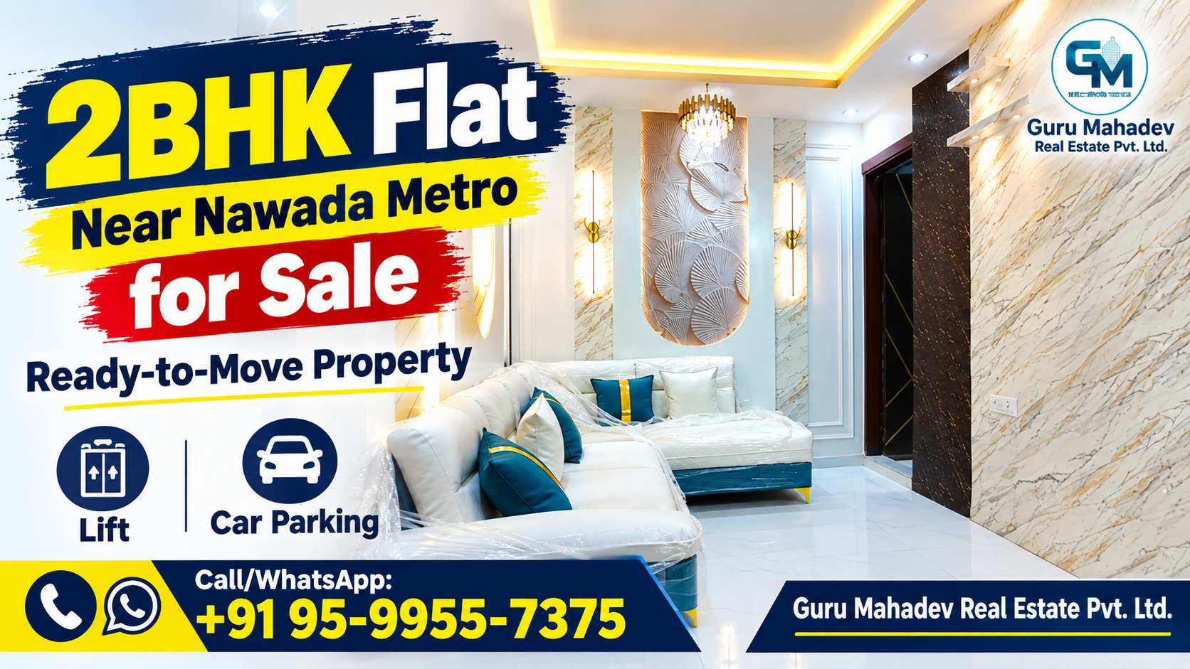 2BHK Flat Near Nawada Metro