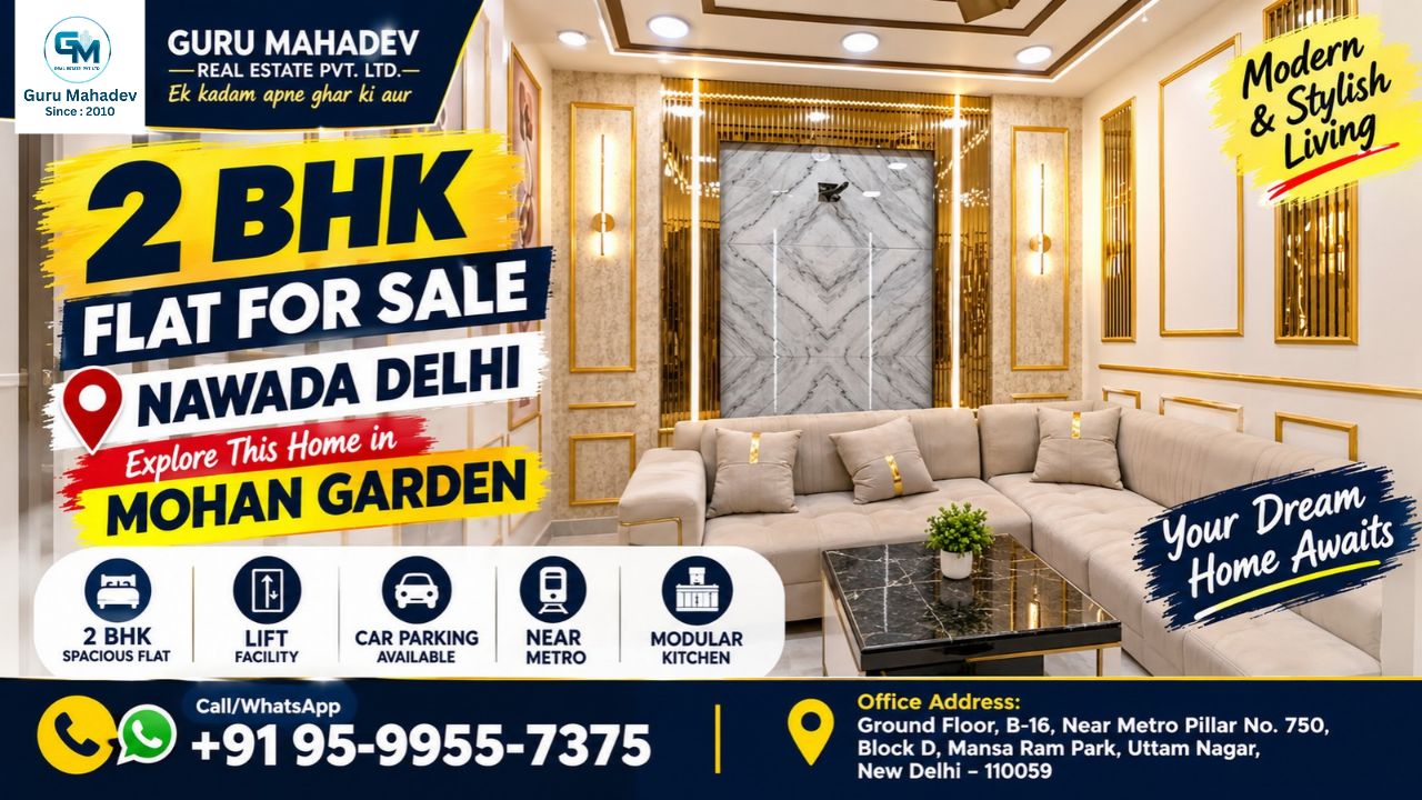 2 BHK Flat in Nawada Delhi