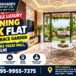 3BHK Flat with Terrace Garden