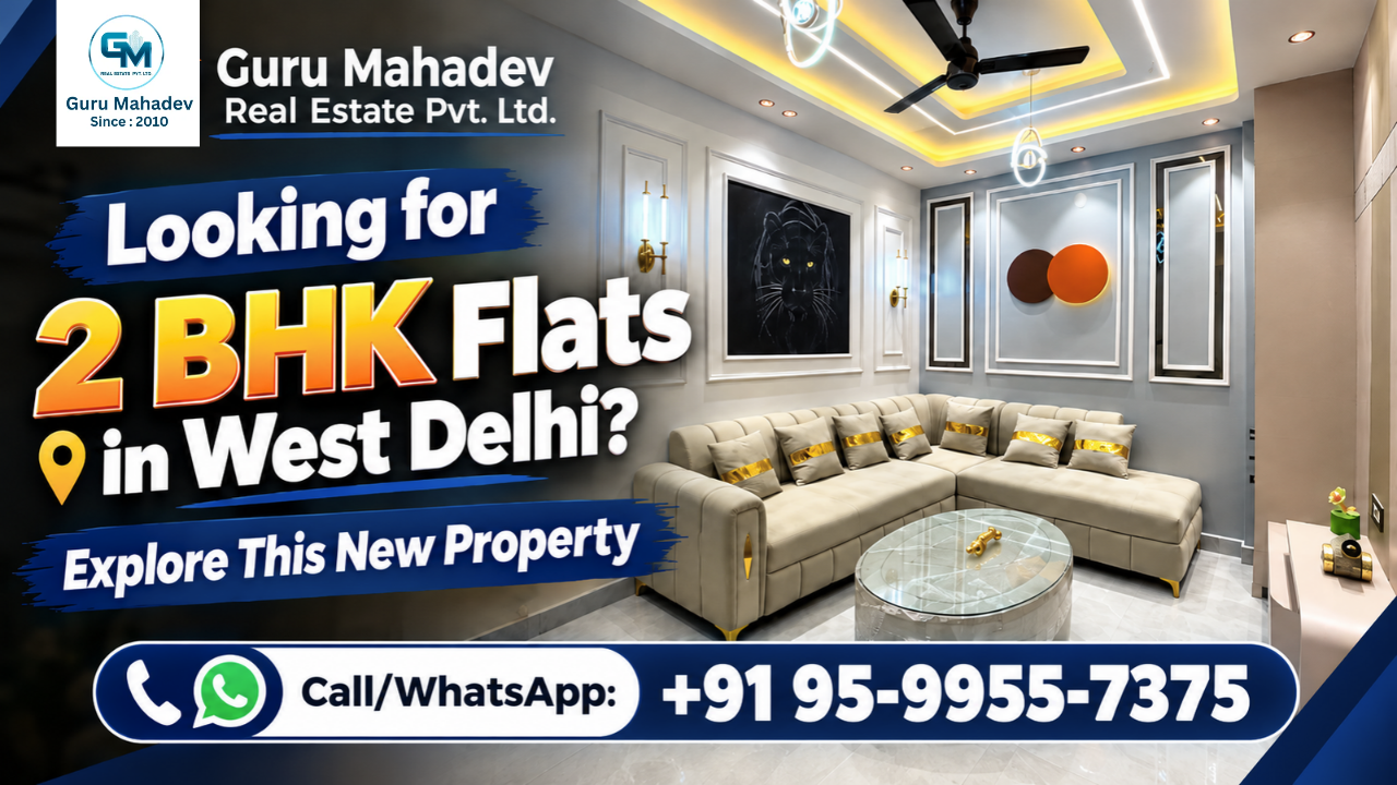 2 bhk flat in west delhi