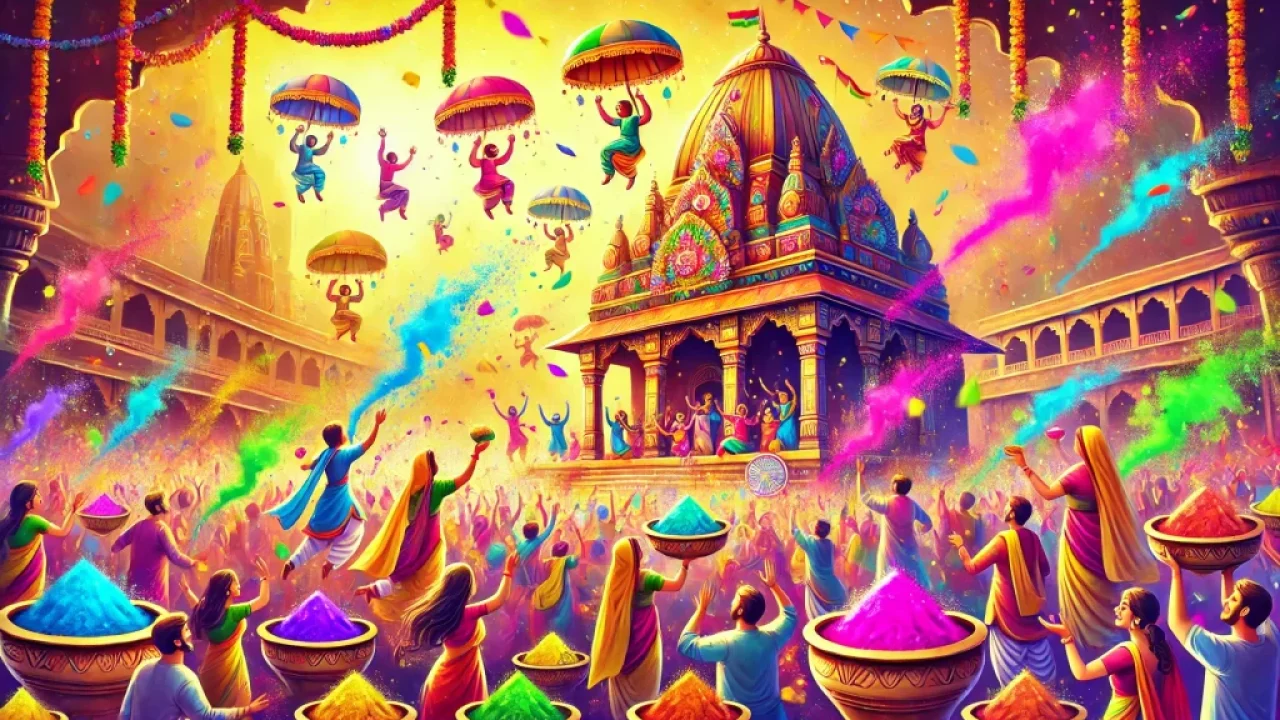 holi date & time