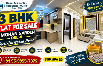 3 bhk flats in delhi