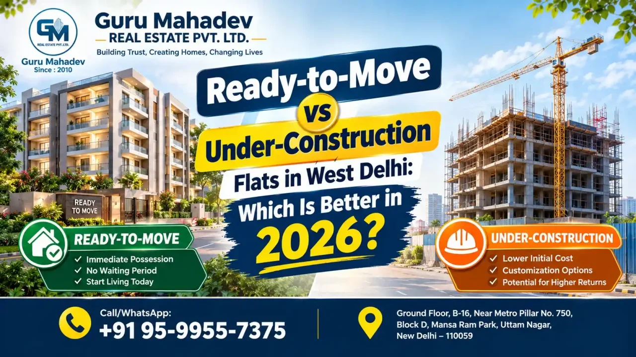Ready-to-Move vs. Under-Construction