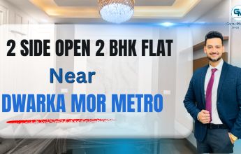 2 BHK flat near Dwarka Mor Metro Station