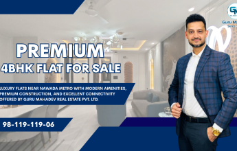flats near Dwarka Mor Metro