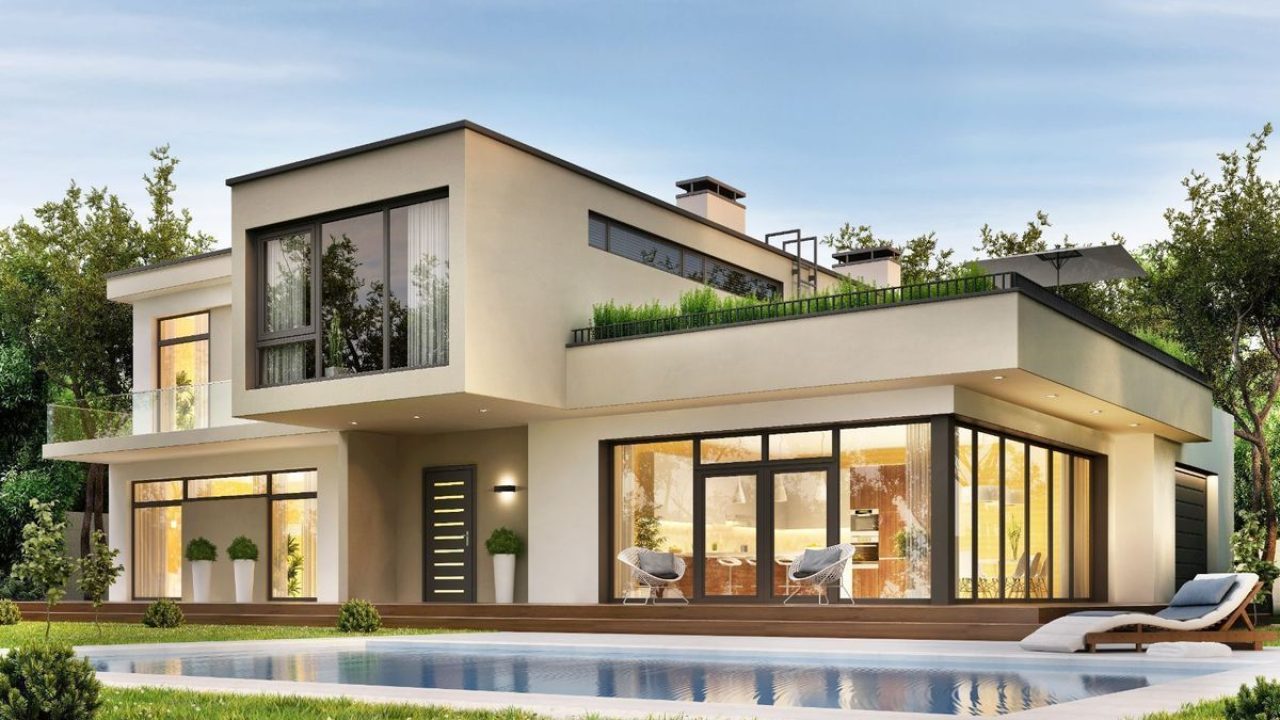 2 BHK फ्लैट की इमारत