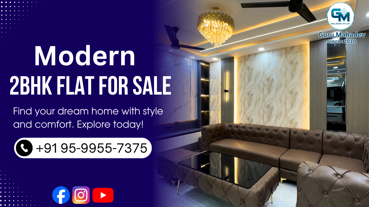 2 BHK flat for sale in prime location Delhi