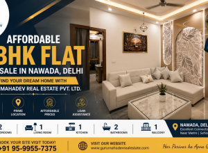 2BHK flat for sale in Nawada Delhi