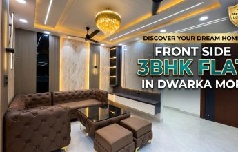 spacious 3BHK flat for family