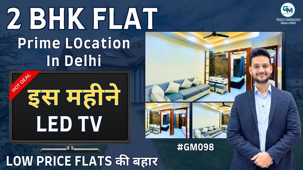 Modern 2 BHK flat in Uttam Nagar with spacious rooms, natural light, and affordable rent – ideal for families or professionals.
