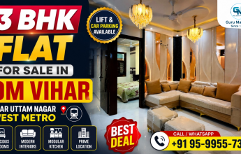 Flats for Sale Near Uttam Nagar West Metro
