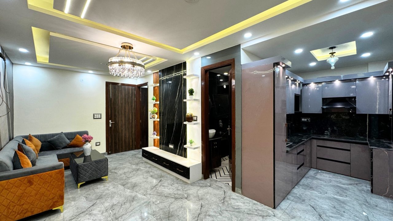 Affordable 2BHK flats in Dwarka Mor near Metro Station