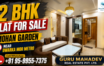 dwarka mor 2 bhk flat price