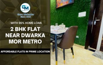 2 BHK Flat Near Dwarka Mor Metro Station