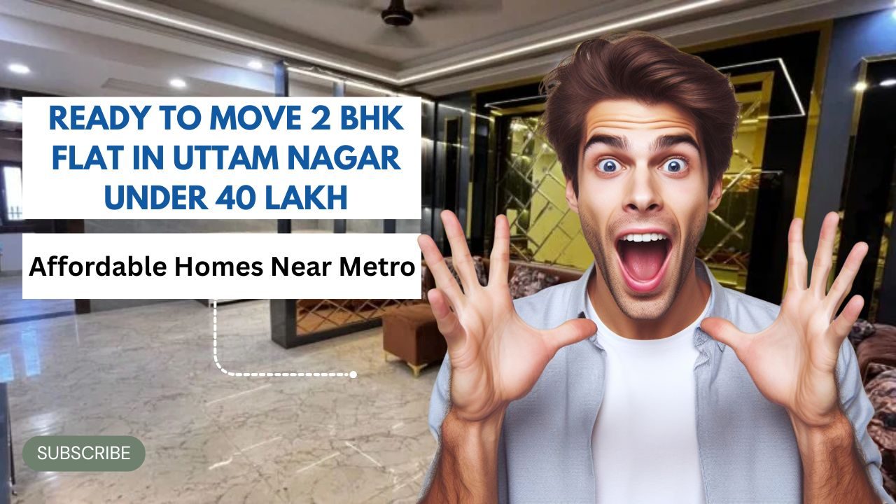 2 BHK Flat in Uttam Nagar Under 40 Lakh