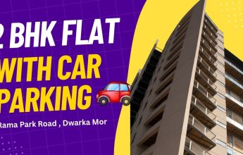2 BHK Flat with Car Parking near Rama Park Road