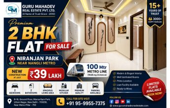2 bhk flat near nangli metro station