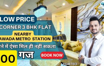 3 BHK Flats in Uttam Nagar for Sale