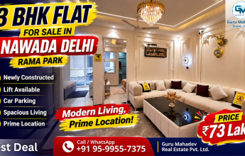 3 BHK flats near Nawada Metro Station