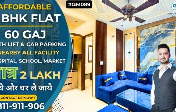 Modern 2BHK flat for sale in Dwarka