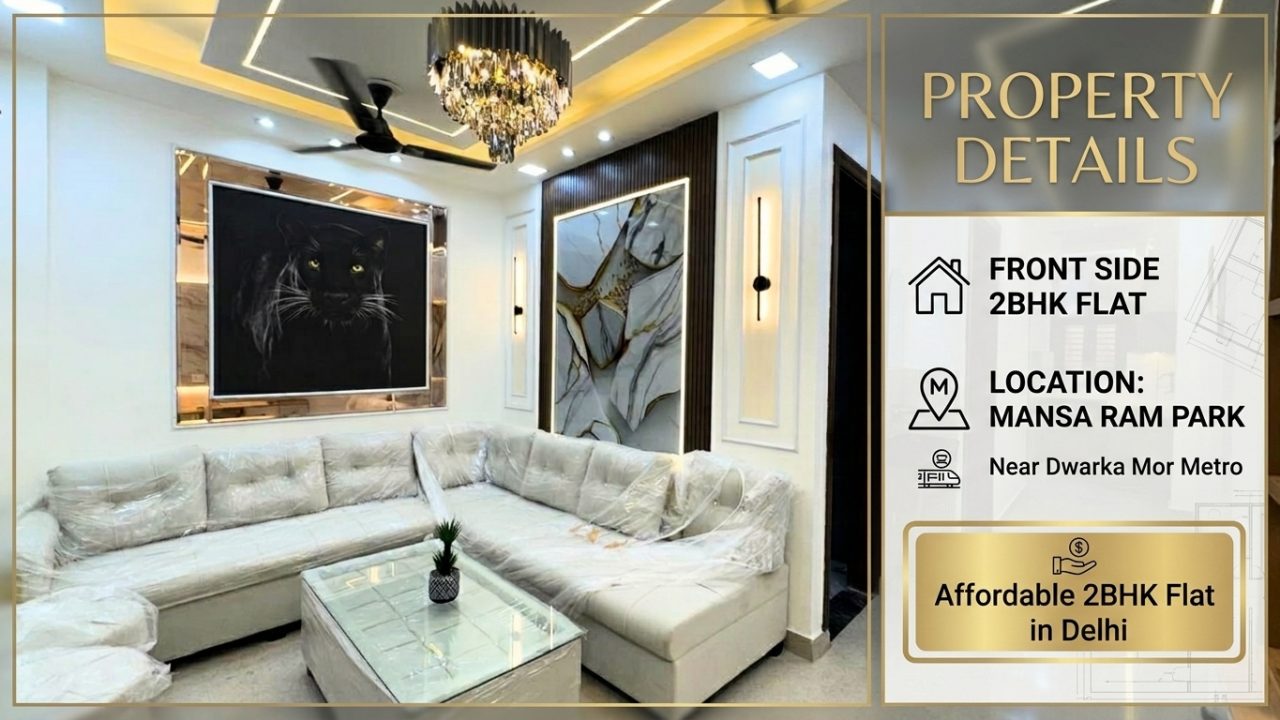 2BHK Flat in Dwarka Mor