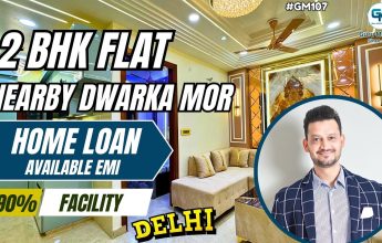 2BHK flat near Dwarka Mor Metro